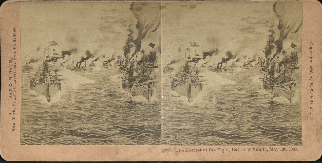 The Hottest of the Fight, Battle of Manila Bay, May 1st, 1898.